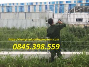 Hàng rào lưới thép, hàng rào mạ kẽm, giá rẻ nhất thi truường