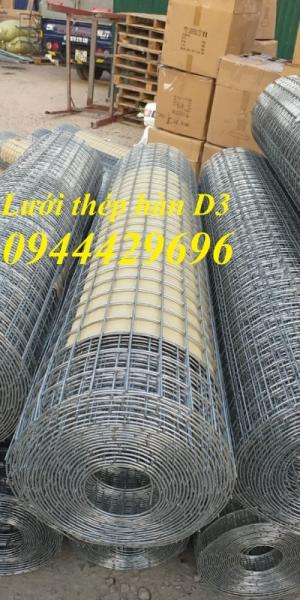 Lưới Thép Hàn Mạ Kẽm D2 ô 25x25 khổ 1m, 1.2m, 1.5m