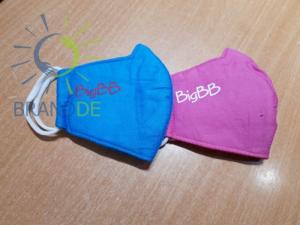 Khẩu trang in / thêu logo quà tặng in logo theo yêu cầu