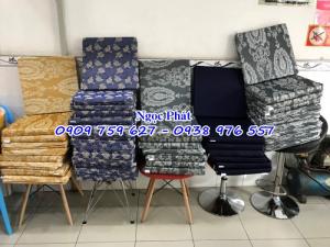 Nệm Ngồi Có Khóa Kéo .Đệm ngồi cafe. Nệm lót ghế gỗ. Nệm Ngồi - Gối Ôm Ngọc Phát.