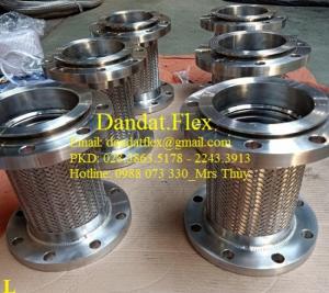 Khớp nối mặt bích inox 304, Khớp nối nhanh mặt bích, khớp nối mềm mặt bích inox, Ống nối mềm inox, Khớp nối chống rung inox chịu nhiệt, Ống mềm công nghiệp