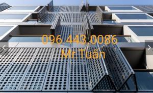 Tôn lỗ, tôn đột lỗ, báo giá tôn đục lỗ, thép đục lỗ