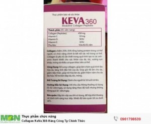 Collagen KeVa 360-Hàng Công Ty Chính Thức