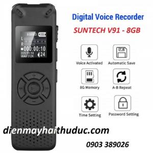 Máy ghi âm Vantech V91 bộ nhớ 8G, thu tối đa được 572 giờ
