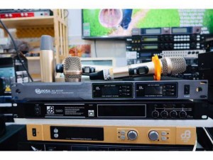 Micro Karaoke Chuyên nghiệp Bosa 8800W sóng xa 200m không bị hụp sóng.