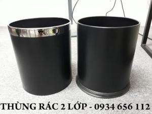 Thùng rác inox, thùng rác có nắp nhập khẩu