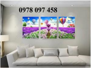 Tranh gạch hoa leo ốp tường