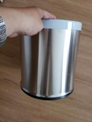 Thùng rác inox phòng tắm khách sạn - Dụng cụ nhà hàng khách sạn Thiên An