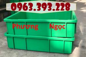 Thùng nhựa đặc đựng linh kiện, khay nhựa B9