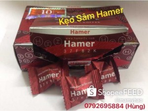 Kẹo Sâm Hamer Xách Tay từ Mỹ [1Viên)