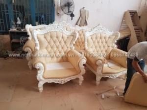 Mua Sofa cổ điển luxury cao cấp hoàng gia cho vila ở đâu uy tín