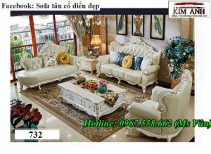 kiểu sofa tân cổ điển cho biệt thự q1 q7