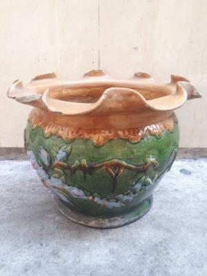 Chậu miệng bèo Lái Thiêu xưa