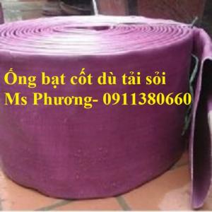 Bán ống bạt cốt dù tải sỏi màu tím D100, hàng có sẵn kho