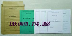 Hồ sơ cán bộ Viên chức (Mẫu HS09a-VC/BNV - B01/BNV - B02/BNV - B03/BNV - B04/BNV - B05/BNV)
