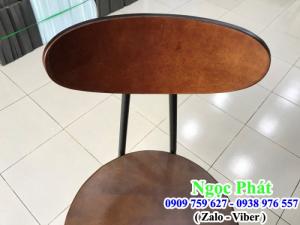 Ghế cafe bar. Ghế cafe, ghế quầy bar chân sắt. Bàn Ghế Cafe Ngọc Phát.