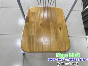 Ghế cafe chân sắt. Ghế cafe. Nệm Ngồi - Bàn Ghế Cafe Ngọc Phát.