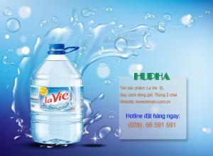 Nước khoáng lavie 19l