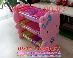 kệ đồ chơi mèo kitty cho bé
