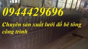 Lưới thép hàn phi 6 a 100x100 đổ bê tông