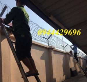 Dây gai dao ĐK 35cm, 45cm, 60cm ,80cm, 90cm sẵn kho giao nhanh