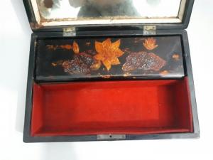 hộp sơn mài chuẩn xưa kích thước 8x17x25cm