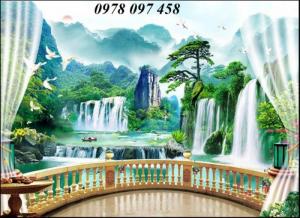 Tranh gạch phong cảnh quê hương Việt Nam