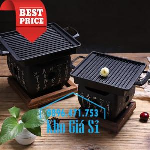 Bếp nướng kiểu Nhật hình tròn - Lò nướng kiểu Nhật Bản hình tròn bằng gang đúc giá tốt tại HCM
