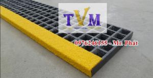 Tấm stair noising frp chống trượt cầu thang