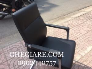 Ghế Phòng Họp Màu Da Đen Cao Cấp - BAO VẬN CHUYỂN