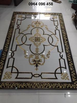 gạch thảm phòng khách khổ lớn KL89