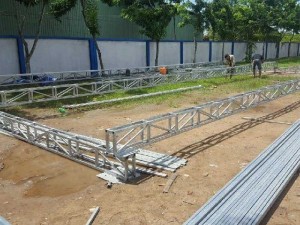 Chuyên làm mái hiên mái xếp di động