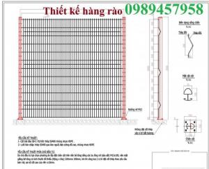 Hàng rào mạ kẽm