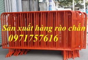 Hàng rào chắn cách ly, hàng rào di động, hàng rào có bánh xe sản xuất tại Hà Nội