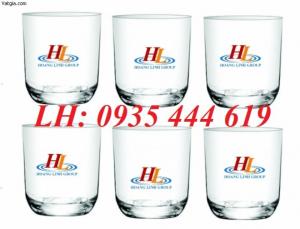Ly thủy tinh, bộ bình ly thủy tinh các loại in logo tại Huế