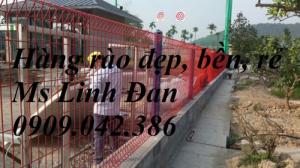 lưới thép hàng rào gập tam giác sơn tĩnh điện