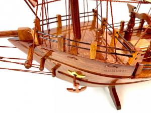 Mô hình Thuyền Buồm Tàu buôn Thái Lan - Gỗ Hương đẹp - Size 60-100cm