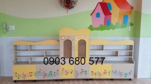 Chuyên bán tủ đựng đồ dùng trẻ em cho trường lớp mầm non