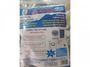 Khẩu trang kháng khuẩn nano 2 lớp