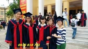 Aó tốt nghiệp cử nhân ra trường