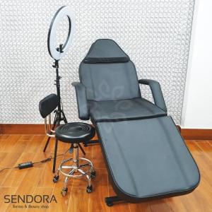 Giường phun xăm, ghế tiêm Filler – Màu Đen