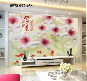 Tranh gạch 3D sang trọng ngôi nhà bạn