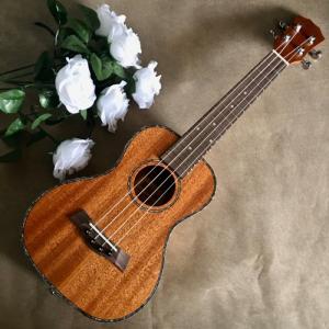 Đàn Ukulele gỗ viền khảm trai | Size concert 23' chính hãng.