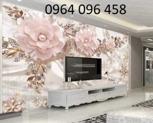 tranh gạch 3d cho phòng khách