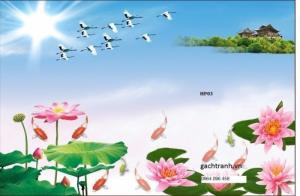 tranh gạch 3d - gạch tranh 3d HJ78