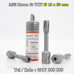 Mũi khoan từ Nhật Bản UNIFAST TCT 13×50 mm