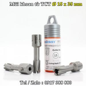 Mũi khoan từ hợp kim Nhật Unifast 15×35 mm