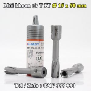 Mũi khoan từ hợp kim Unifast TCT 15×50 mm