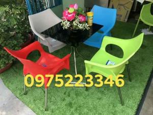 Bàn ghế nhựa giả Mây-Nhựa-đúc