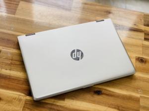 Laptop Hp Pavilion X360 14-ba063tu, i3 7100U 4G SSD128-500G Toud xoay 360 độ Màu GOLD Keng